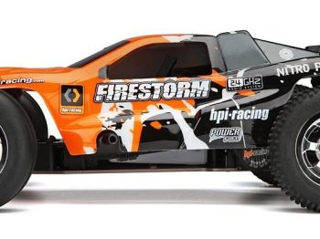 HPI E-FIRESTORM RTR 10T - 2.4GHZ WITH DSX-2 TRUCK BODY - 105845